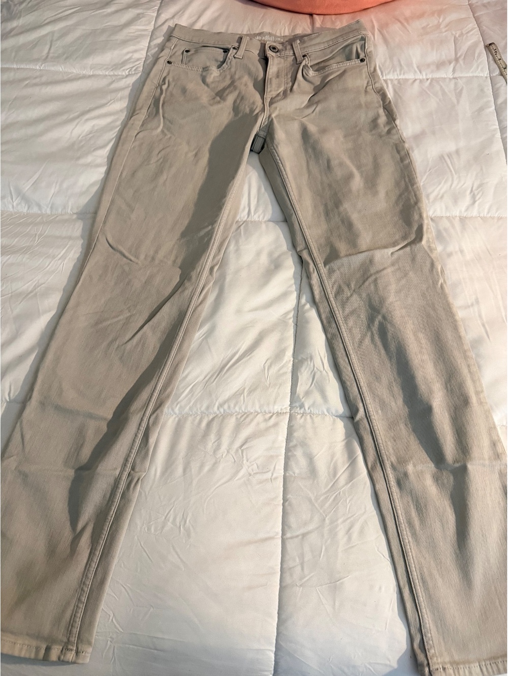 Goodfellow & Co Slim Fit Beige Jeans Size 32W x 34L